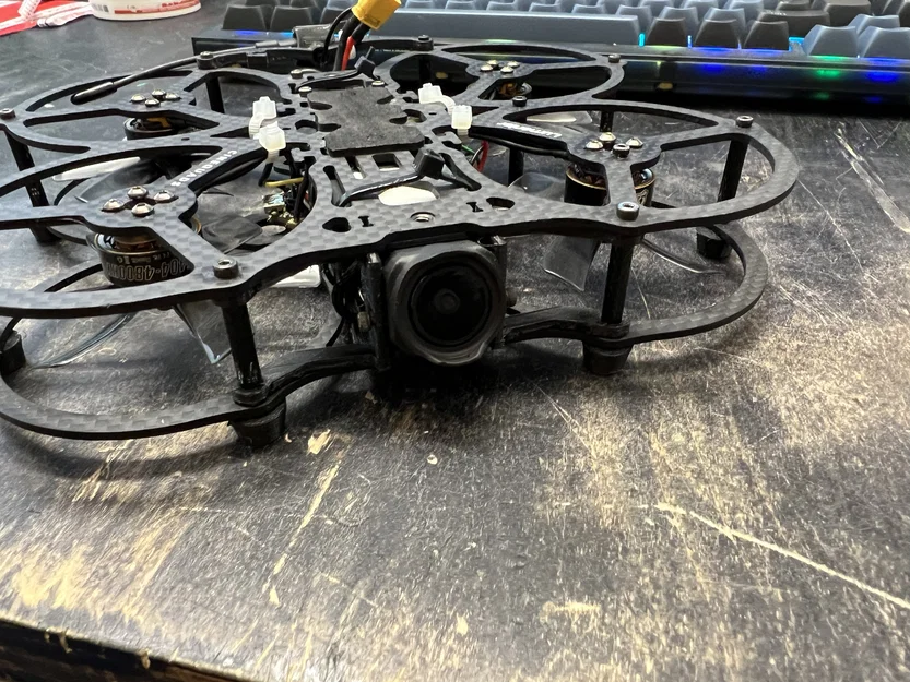 Giá gắn DJI O3 Air Unit cho Lumenier qav-pro micro whoop - Image 1