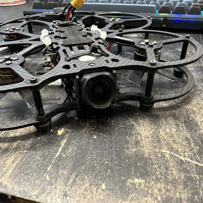 Giá gắn DJI O3 Air Unit cho Lumenier qav-pro micro whoop