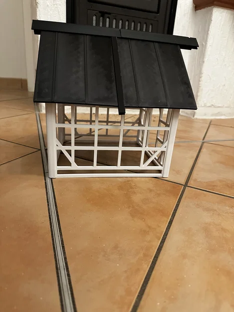 Nhà cho chim phong cách Fachwerk Schleswig-Holstein (Bird Feeder Half-Timber) - Image 4