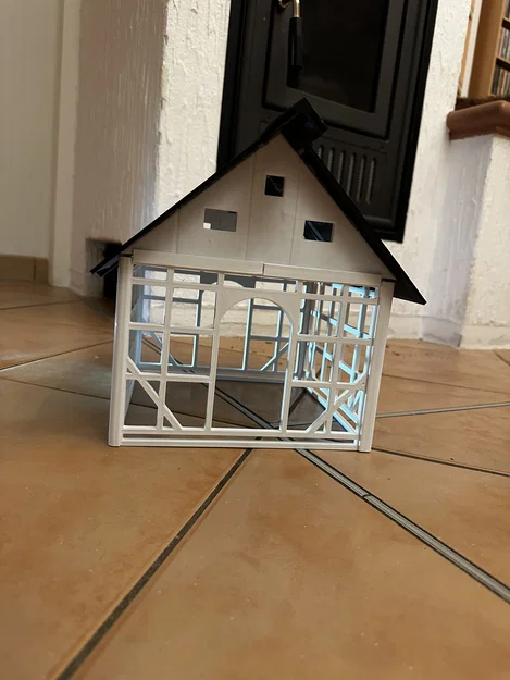 Nhà cho chim phong cách Fachwerk Schleswig-Holstein (Bird Feeder Half-Timber) - Image 6