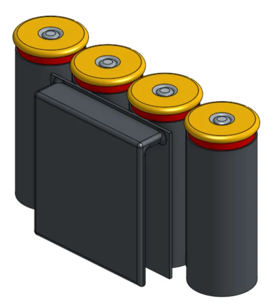 Giá kẹp đạn shotgun (410) (28) (20) - Image 3