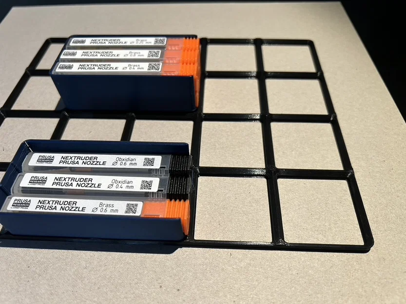 Khay Gridfinity cho Nextruder Nozzles - Image 2