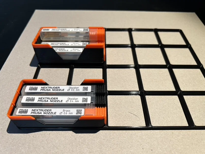 Khay Gridfinity cho Nextruder Nozzles - Image 3