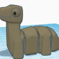 Mô hình khủng long khớp nối (Articulated Dinosaur) in 3D siêu cute - Thumbnail 1