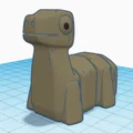 Mô hình khủng long khớp nối (Articulated Dinosaur) in 3D siêu cute - Thumbnail 2