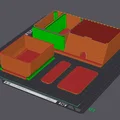 Trạm Sạc Điện Thoại Kết Hợp Khay Đựng Đồ Để Bàn Đa Năng - Thumbnail 6