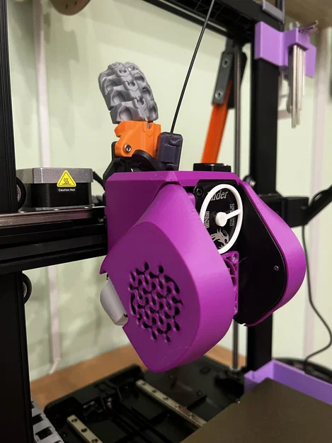 FatterBurner - Ốp gió tản nhiệt Dual 5015 cho Ender 3 v3 SE - Image 1