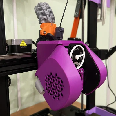 FatterBurner - Ốp gió tản nhiệt Dual 5015 cho Ender 3 v3 SE