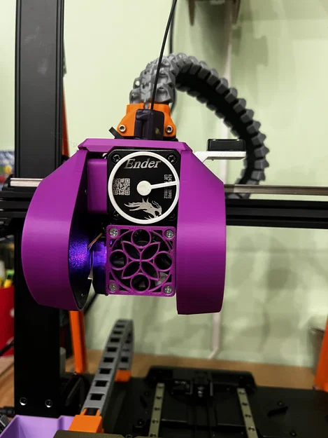 FatterBurner - Ốp gió tản nhiệt Dual 5015 cho Ender 3 v3 SE - Image 2