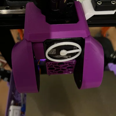 FatterBurner - Ốp gió tản nhiệt Dual 5015 cho Ender 3 v3 SE