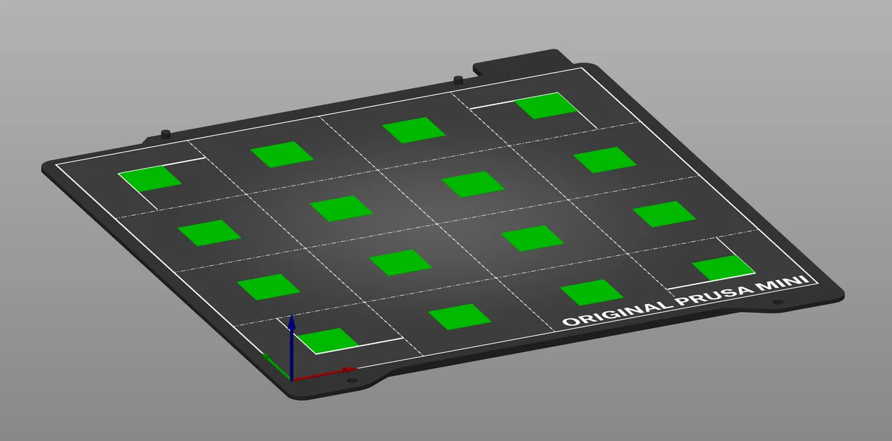 Ma trận calibrate First Layer (First Layer calibration Matrix) - Image 1