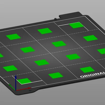 Ma trận calibrate First Layer (First Layer calibration Matrix)