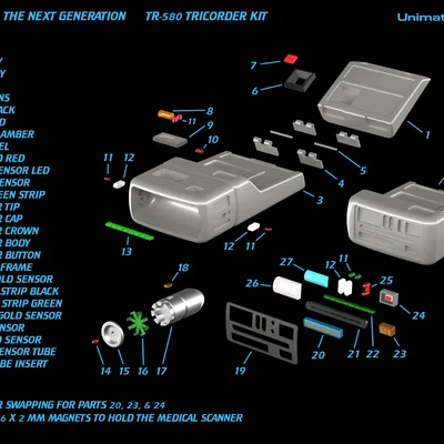 Bộ Kit Tricorder Star Trek TR-580