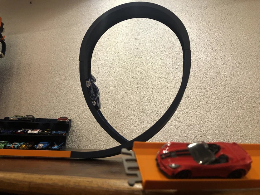 Looping cho hệ track Hot Wheels tuỳ biến (clothoid loop) - Image 2