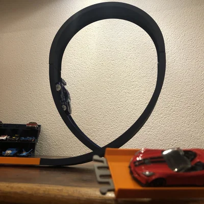 Looping cho hệ track Hot Wheels tuỳ biến (clothoid loop)