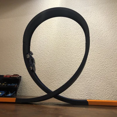 Looping cho hệ track Hot Wheels tuỳ biến (clothoid loop)