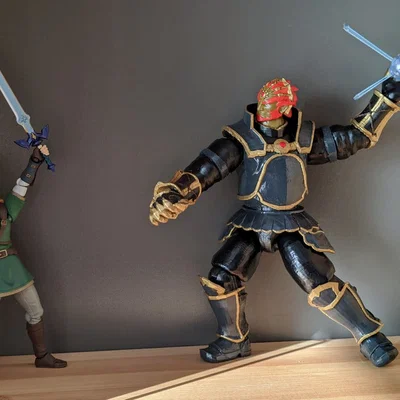 Mô hình Ganondorf action figure có khớp (cao 19 cm)