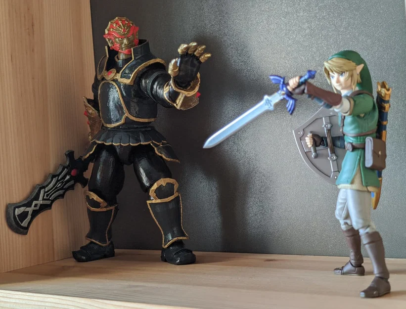 Mô hình Ganondorf action figure có khớp (cao 19 cm) - Image 4