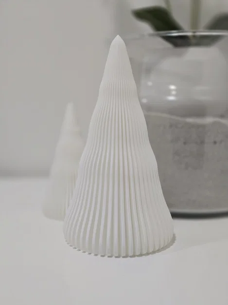 Cây thông Noel 3D trang trí với đèn LED tealight lung linh - Image 3