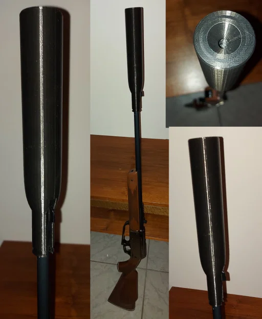 Ống giảm thanh Air Gun Silencer DX 881 (cũng cho Daisy 880) - Image 3
