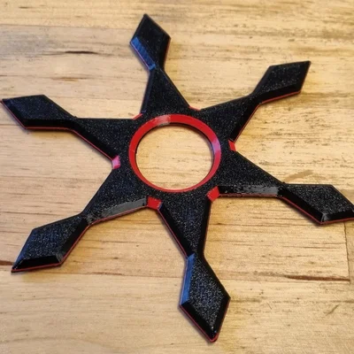 Shuriken Ninja Throwing Star (Wurfstern) 6 cánh – mẫu ném ninja