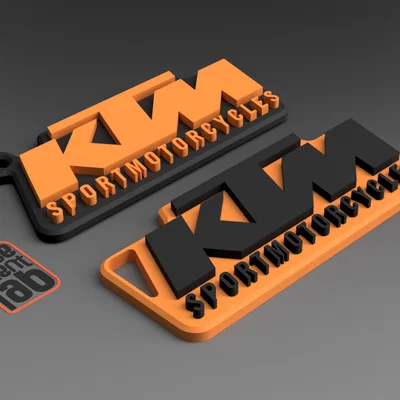 KTM “Type SM” Keychain - Portachiavi - Porte Clès - 钥匙链 - Schlüsselanhänger