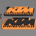 KTM “Type SM” Keychain - Portachiavi - Porte Clès - 钥匙链 - Schlüsselanhänger - Thumbnail 2