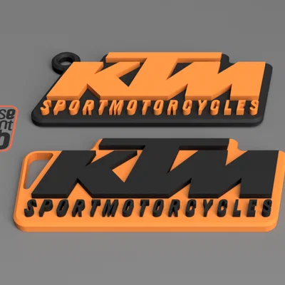 KTM “Type SM” Keychain - Portachiavi - Porte Clès - 钥匙链 - Schlüsselanhänger