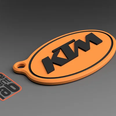 KTM Classic - Móc khóa (Keychain) - Portachiavi - Porte Clès - 钥匙链 - Schlüsselanhänger