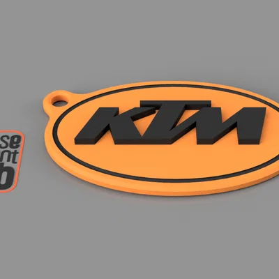 KTM Classic - Móc khóa (Keychain) - Portachiavi - Porte Clès - 钥匙链 - Schlüsselanhänger