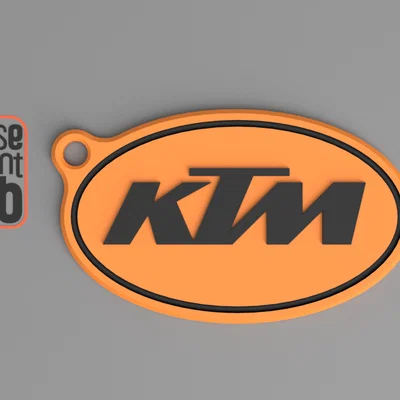 KTM Classic - Móc khóa (Keychain) - Portachiavi - Porte Clès - 钥匙链 - Schlüsselanhänger