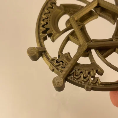 Mechanical Iris V3 | Print-in-Place | Fidget (Cơ cấu mống mắt V3)