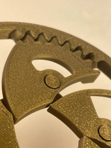 Mechanical Iris V3 | Print-in-Place | Fidget (Cơ cấu mống mắt V3) - Image 5