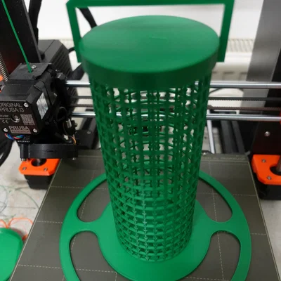 Máng ăn cho chim tự in 3D dùng đựng đậu phộng (Bird feeder)