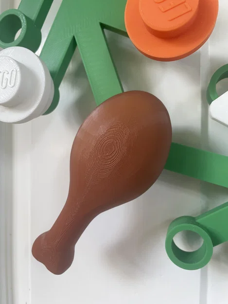 Đùi gà tây cho vòng hoa Lego - Image 1