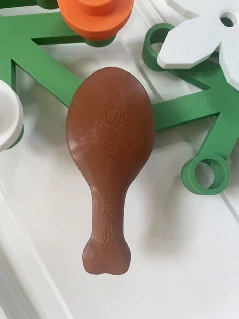 Đùi gà tây cho vòng hoa Lego - Image 2