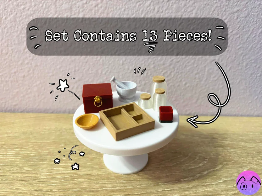 Bộ Mini Tiệm Thuốc Tây (Miniature Pharmacy Set) - Image 2