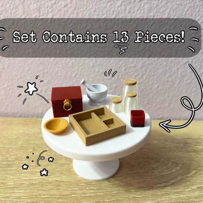 Bộ Mini Tiệm Thuốc Tây (Miniature Pharmacy Set)