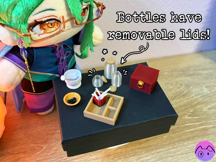 Bộ Mini Tiệm Thuốc Tây (Miniature Pharmacy Set) - Image 5