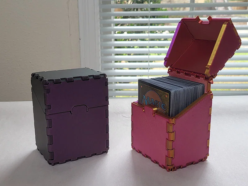 Hộp Đựng Thẻ Bài Flatpack (Print-in-Place) – Flatpack Collectible Card Box - Image 1