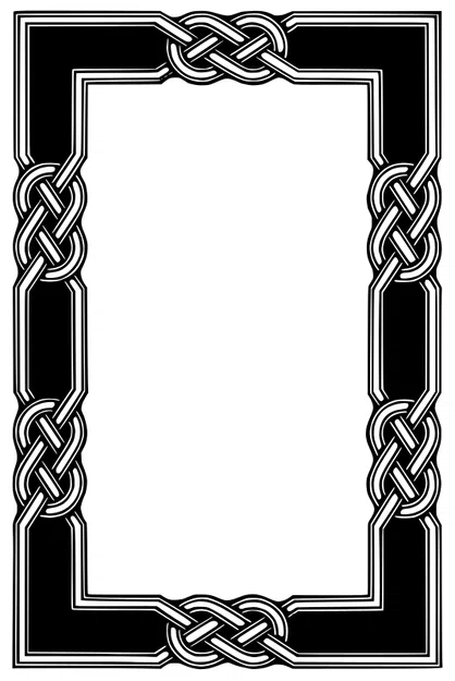 Khung ảnh trang trí 24 cm họa tiết đan nút cực đẹp - Image 1