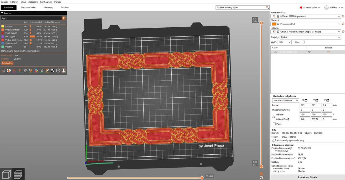 Khung ảnh trang trí 24 cm họa tiết đan nút cực đẹp - Image 2