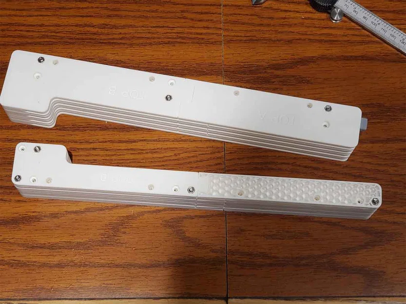 Giá đỡ steel sheet có nút nhả bập bênh, REMIX cho Bambu X1C (split) - Image 4