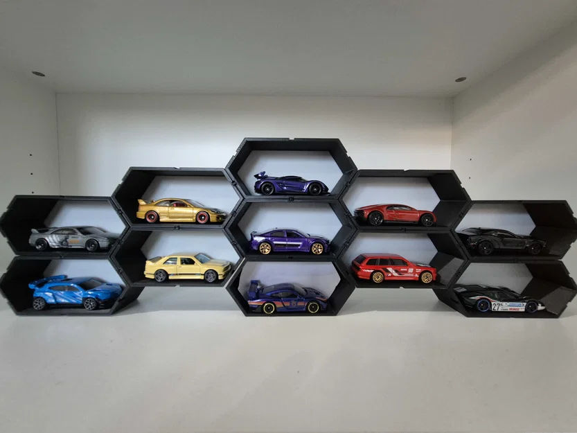 ModelCarGarageDisplay – Garage trưng bày xe mô hình 1:64 gắn tường - Image 1
