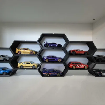 ModelCarGarageDisplay – Garage trưng bày xe mô hình 1:64 gắn tường