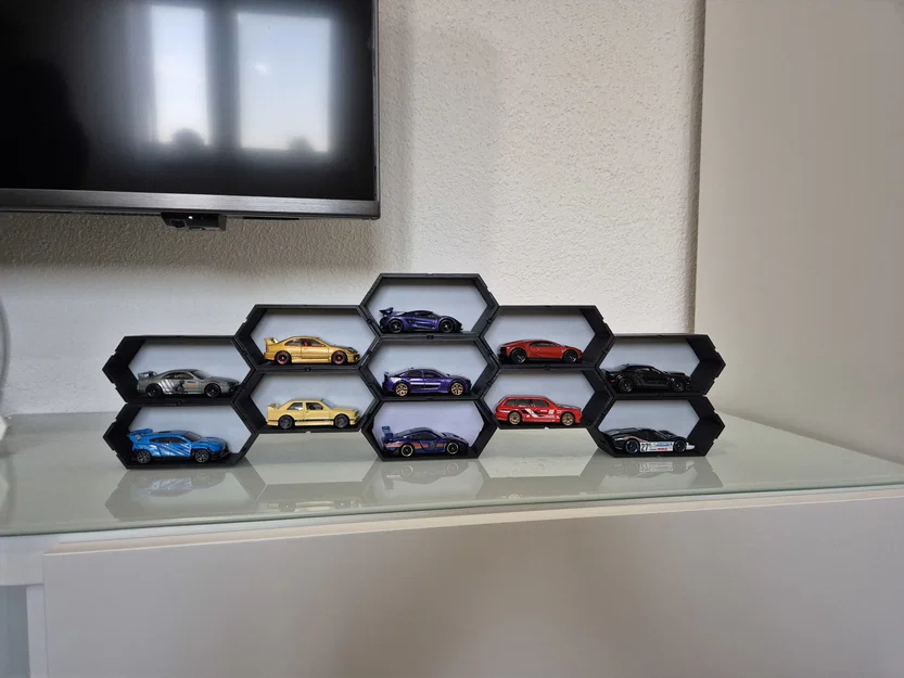 ModelCarGarageDisplay – Garage trưng bày xe mô hình 1:64 gắn tường - Image 4