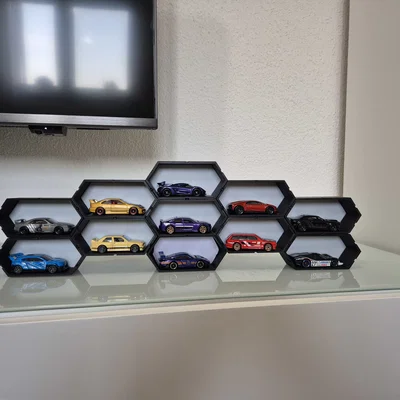 ModelCarGarageDisplay – Garage trưng bày xe mô hình 1:64 gắn tường
