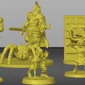 Bộ mô hình quái vật mini đa dạng cho game nhập vai D&D - Thumbnail 1