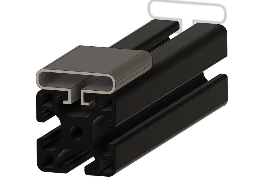 Máng đi dây 40x10 cho nhôm định hình 4040 - Image 2
