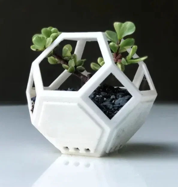 Mẫu Chậu Trồng Cây Đa Giác Lắp Ghép (Grupo de Macetas) Độc Đáo - Image 1